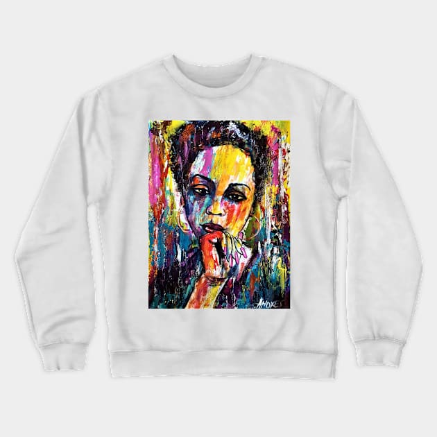 Rhianna the teacher Crewneck Sweatshirt by amoxes